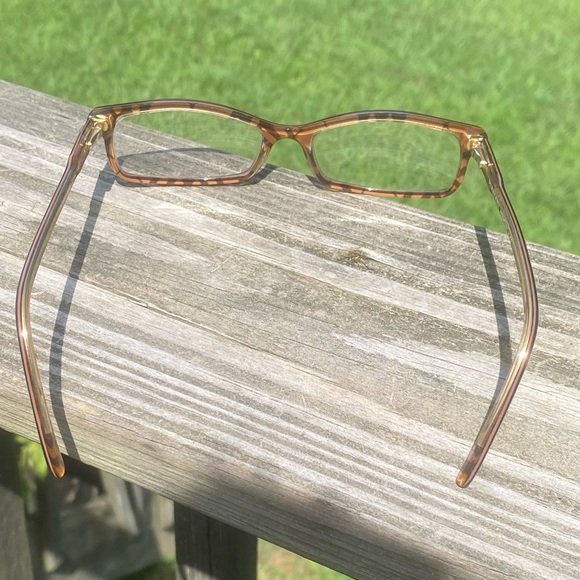 SOLD💲Burberry glasses frames Made in Italy 52[]16 140 B2004 3023 Brown Clear - Picture 9 of 16